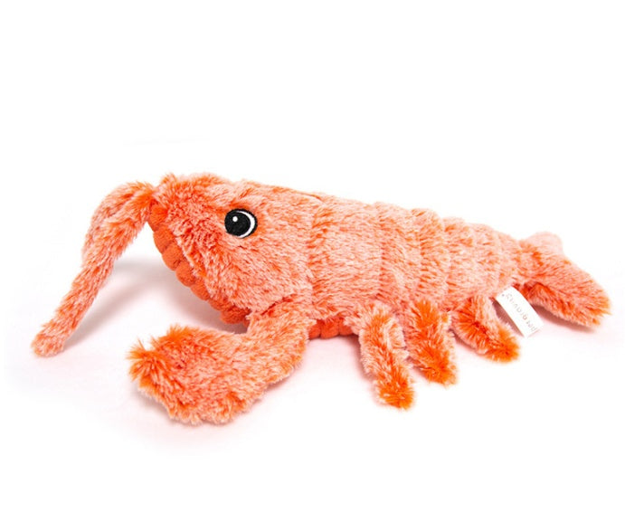 Jumping Shrimp Pet Toy