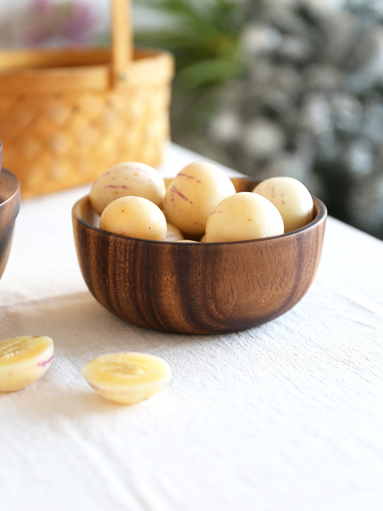 Acacia Wood Bowls