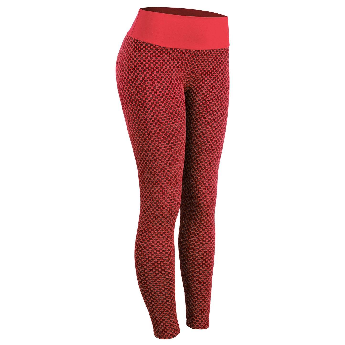 Plaid Women's Shaping Breathable Leggings