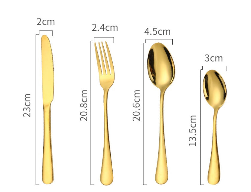 High-End Tableware (24 Piece Set)