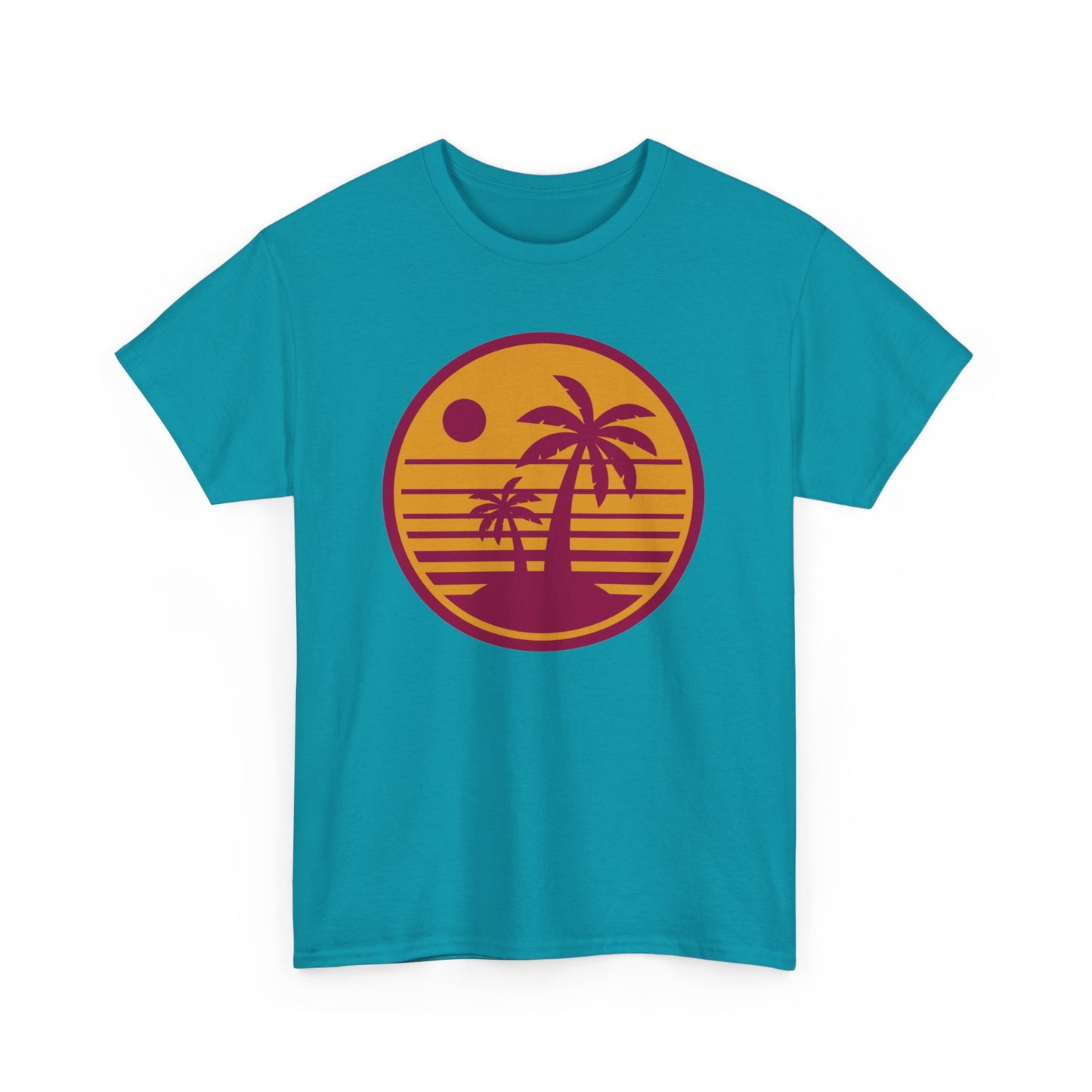 80's Tropics Unisex Cotton Tee