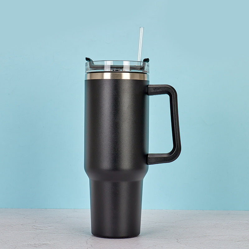 40oz Straw Coffee Insulation Tumbler