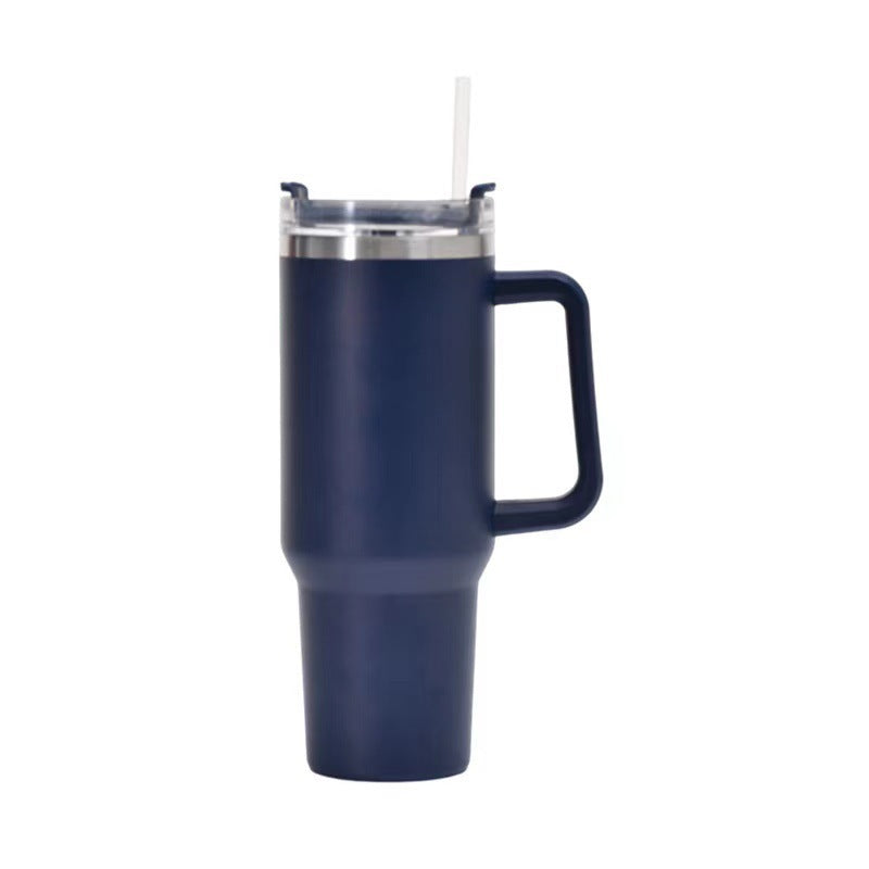 40oz Straw Coffee Insulation Tumbler