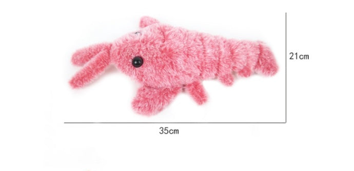 Jumping Shrimp Pet Toy