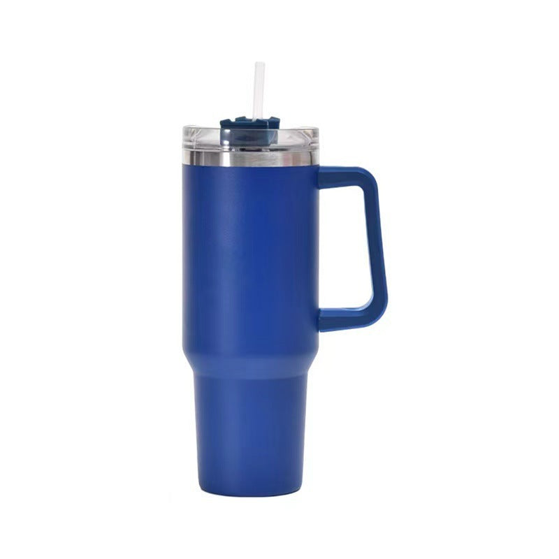 40oz Straw Coffee Insulation Tumbler