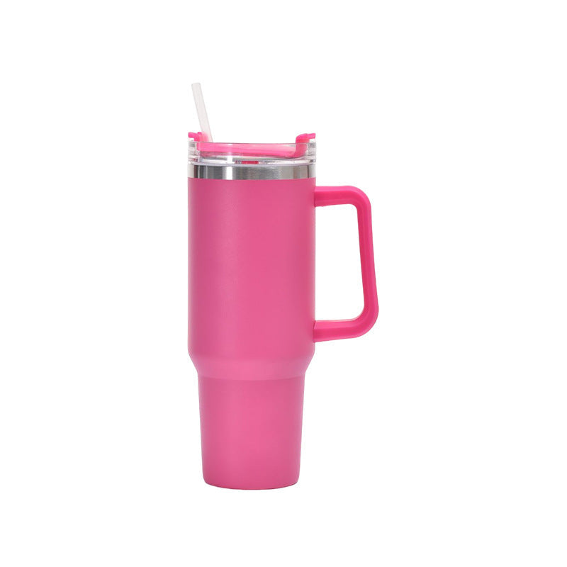 40oz Straw Coffee Insulation Tumbler