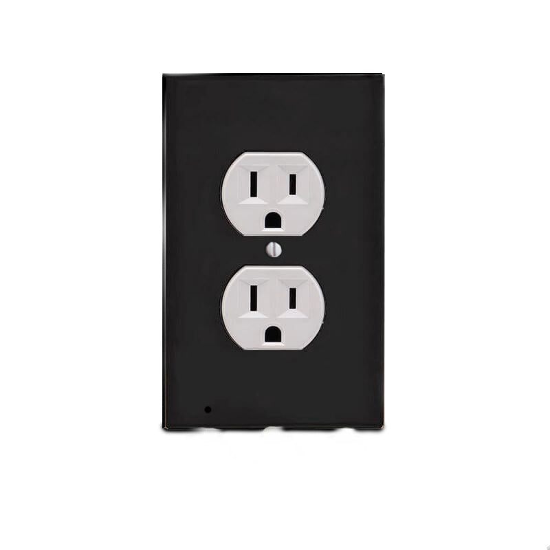 Duplex Outlet Wall Plate LED Night Light