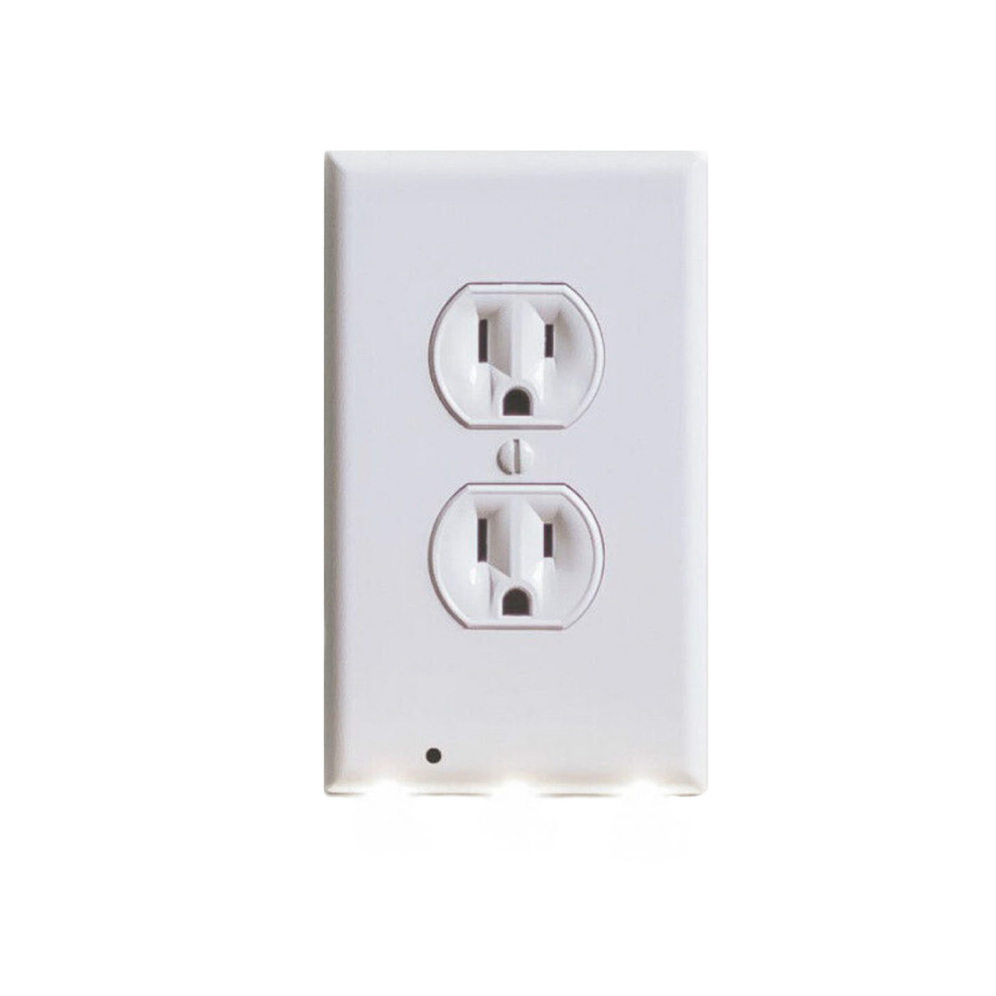 Duplex Outlet Wall Plate LED Night Light