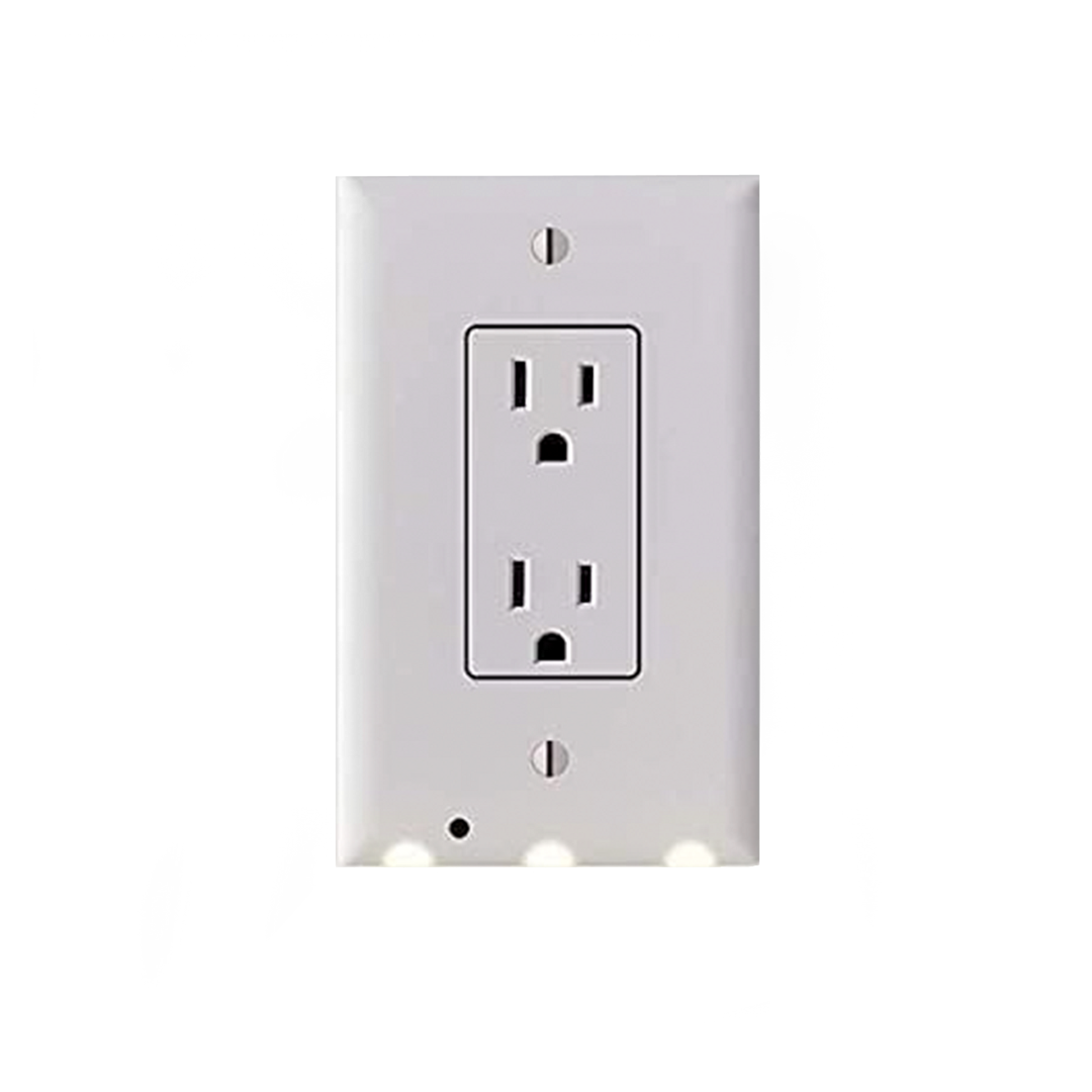 Decor Outlet Wall Plate LED Night Light Lumeaun