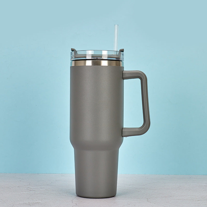 40oz Straw Coffee Insulation Tumbler