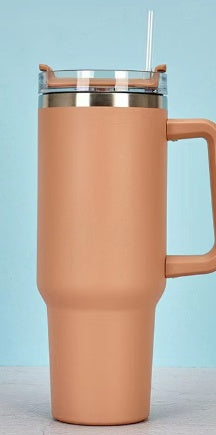 40oz Straw Coffee Insulation Tumbler